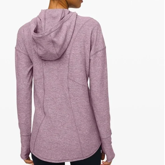 Lululemon Ready to Rulu Hoodie Heather Frosted Mulberry Medium - Picture 3 of 11